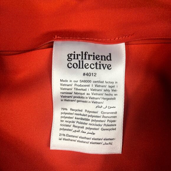 GIRLFRIEND COLLECTIVE Leggings Cropped High Waisted Capri Size Small NWT Tart - Picture 5 of 6